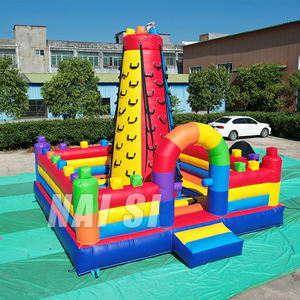 Mur d'escalade gonflable pour enfants, jeux de mur d'escalade, jeux d'intérieur et d'extérieur, mur de montagne commercial à vendre - Product Image 2