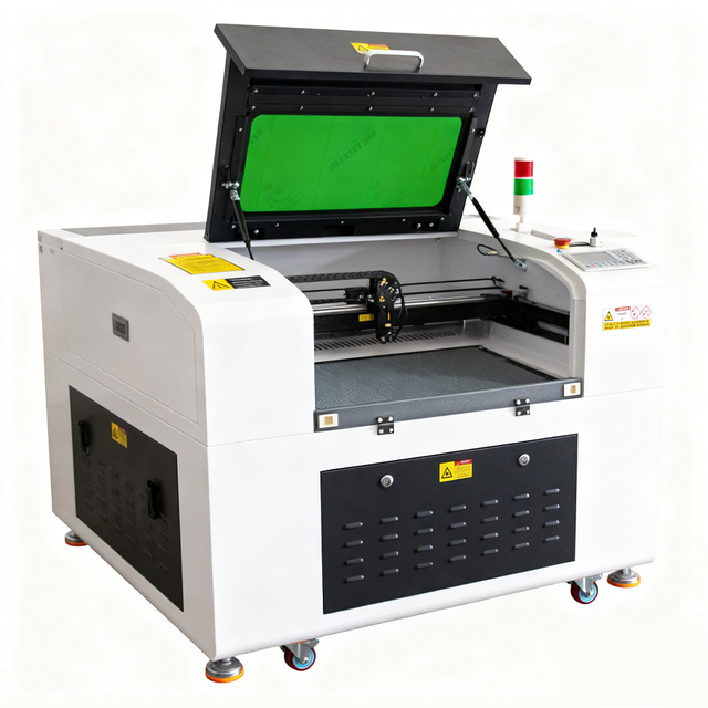 7050 CO2 Laser Engraving Machine-High-speed High-Accuracy Non-metal Engraving for Wood/Paper/Crytal/MDF/Plywood/Rubber/Leather