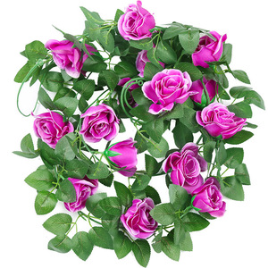 ดอกกุหลาบประดิษฐ์ Shuya ตกแต่งผนังบ้าน เพดานบ้าน สำหรับตกแต่งคริสต์มาส - Product Image 5