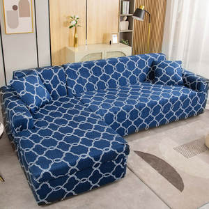 Vente chaude nouvelle housse de canapé à carreaux géométrique élastique doux lavable canapé protecteur décor à la maison canapé housse de coussin - Product Image 1