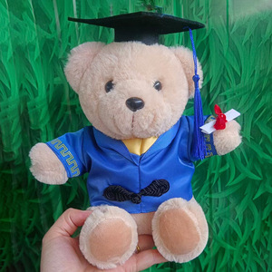 Peluche Ourson de la saison des diplômes 2026, avec robe de baccalauréat, pour camarade de classe, cadeau de remise de diplôme - Product Image 5