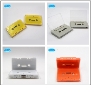 Cassette audio adaptée avec bande colorée et transparente, OEM fourni et échantillon gratuit pour tester la qualité. - Product Image 3