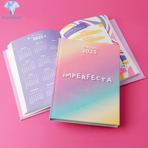 Bán buôn giá rẻ nhà máy in A4 bìa cứng nhật ký lưu ý cuốn sách tùy chỉnh kế hoạch Organiser Tạp Chí in ấn cuốn sách - Product Image 2