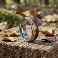 Bois de liège et palissandre deux flèches de chasse en argent incrusté dôme bague en tungstène pour la fête de mariage anniversaire saint valentin idée cadeau