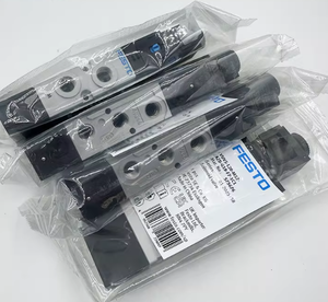 Válvula Neumática Original Festos VUVS-L25-M52-MD-G14-F8 575509 de 5/2 Vías, Solenoide Simple, Puerto G1/4, 24V - Product Image 1