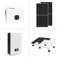 Kit complet 5Kw 10Kw 15Kw Système solaire hybride hors réseau avec onduleur