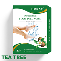 Chaussettes exfoliantes pour les pieds, masque pour les pieds, soin de la peau, élimination des callosités, blanchiment, vitamine citron, naturel, biologique, certifié CE ISO, OEM