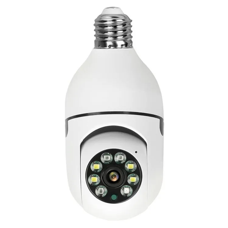 2MP Wireless Baby Security Surveillance CCTV Camera Wifi 360 Video Human Action Tracking Two-Way Intercom Alarm Bell Bulb Camera