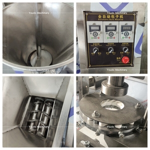 Máquina Automática para Hacer Dumplings y Bollos Pequeños, Máquina de Baozi con Motor para Dim Sum, Bollos Rellenos al Vapor, Bao y Momo Dimsum - Product Image 6