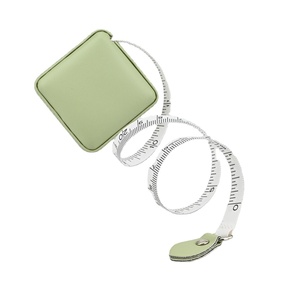 Benutzer definierte weiche Maßband Günstige Praktische Leder 1,5 Meter Maßband Näh werkzeug Gedrucktes Logo Körper Maßband - Product Image 1