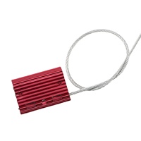 REC104 Scellé de sécurité pour conteneurs, scellé de câble anti-effraction, scellé de câble réglable, scellé de câble pour la sécurité des marchandises