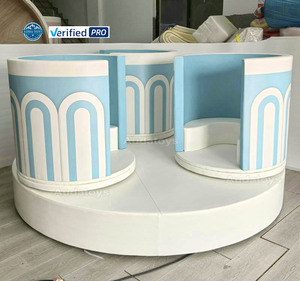 Trẻ em trong nhà điện Carousel <span class=keywords><strong>Merry</strong></span>-<span class=keywords><strong>GO</strong></span>-<span class=keywords><strong>Round</strong></span> mềm thiết bị chơi với xoay cơ sở cho các trường học & trung tâm mua sắm - Product Image 5