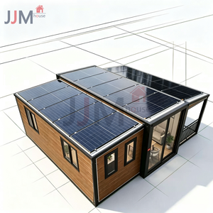 JJM Casa Contenedor Plegable de Acero Expandible Moderna de 20 Pies Disponible, Villa Prefabricada de 2-3 Dormitorios para Uso <span class=keywords><strong>Comercial</strong></span> - Product Image 1