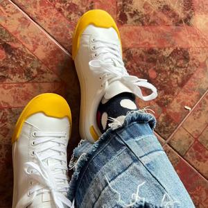 Chaussures de marche décontractées à plateforme respirante en cuir à lacets et bout fermé - Mrn-nii avec un style luxueux et tendance - Product Image 3