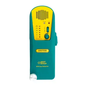 Cảm biến thông minh ar5750b kỹ thuật số Halogen Gas Detector Alarm sf6 lạnh gas rò rỉ Detector Freon phân tích khí