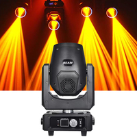 Nouveauté Mini 230W 7R Sharpy pour éclairage avec anneaux LED 13 couleurs IP33 Effet de scène DMX512 Disco Bar DJ Club