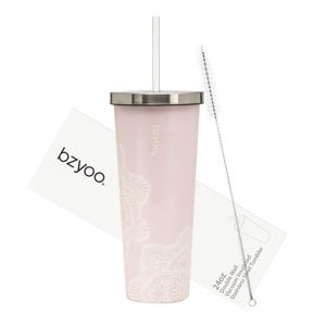 Vaso de agua de aislamiento de acero inoxidable portátil de 24Oz con logotipo personalizado Logotipo personalizable - Product Image 1