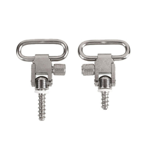 Kit de Eslinga Giratoria de Alta Resistencia de 1 Pulgada, Acero Inoxidable con Acabado Plateado, Diseño Autorroscante, Liberación Rápida, Accesorio Táctico para Exteriores - Product Image 1