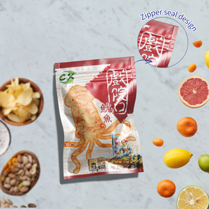 Direct Supply Waterproof Multi-Layer High Gloss Zipper Bag for Gift and Craft Packaging with Custom Printing - Product Image 1