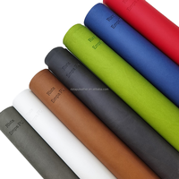 Cuir synthétique PU thermosensible ultra-fin de 0,6 mm, résistant à l'eau, finition brûlée à chaud, pour reliure de livres