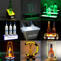 Présentoir lumineux LED personnalisé TERMEIN pour bouteilles, boîte VIP, vitrine pour bouteilles d'alcool pour discothèque KTV