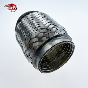 JTLD collettore da 2 pollici in acciaio inossidabile a soffietto flessibile tubo flessibile e corrugato funzione di riparazione soffietti tubo di scarico flessibile fornitori - Product Image 4