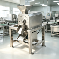 RVS 500kg per uur sinaasappel tomaat mango fruit schroefpers sapcentrifuge schroefpers sapmachine