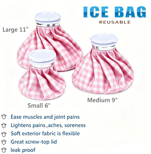 Bolsas <span class=keywords><strong>de</strong></span> Hielo Reutilizables Impermeables <span class=keywords><strong>para</strong></span> Terapia <span class=keywords><strong>de</strong></span> Frío y Calor con Materiales Antiderrames y Anti-fugas - Product Image 2