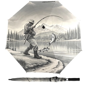 Windproof Custom Printed Promotional EVA Material Golf Umbrella with Large <b>Canopy</b> for Corporate Events & Brand Visibility - Product Image 2