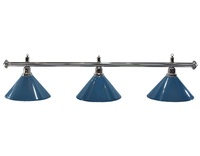 Accessoires de billard économiques, lampe de billard à 3 lumières avec abat-jour en métal en promotion