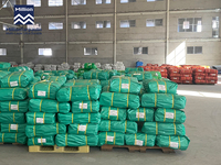 Bâche en PE MILLION 140 g/m² imperméable et robuste bleue pour la construction, l'agriculture, l'entrepôt, la protection des marchandises des camions