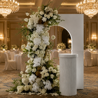 Arche de fleurs synthétiques en gros pour mariage et anniversaire, arche décorative de fleurs artificielles
