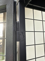 Muti tingkat penyimpanan kawat Mesh loker pelat logam kabinet dengan pintu ganda kotak aman