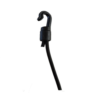 Cuerda elástica de goma de 4 mm con gancho de remolque de 20 cm, de una sola cabeza, sin tope, para equipos de kayak y embarcaciones al aire libre - Product Image 4