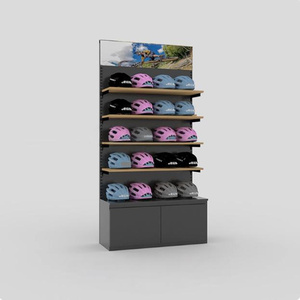 Di lusso a doppia faccia per l'abbigliamento Anti-ruggine moto metallo Pegboard espositore Stand per fiera negozio al dettaglio - Product Image 2