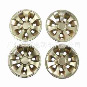 Cache-moyeux de roue de voiturette de golf Mitsubishi universels de 8 pouces, état neuf, finition chromée, accessoires - Product Image 4