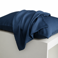 Parure de draps et taies d'oreiller 4 pièces en Tencel 300TC, couleur unie, style moderne et luxueux pour la maison