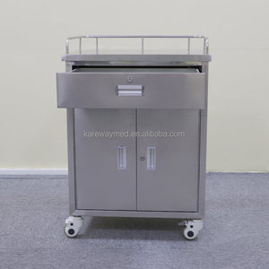 ประเทศจีนมณฑลกวางตุ้ง Foshan สแตนเลสโรงพยาบาลการใช้งานรถเข็นยา - Product Image 4