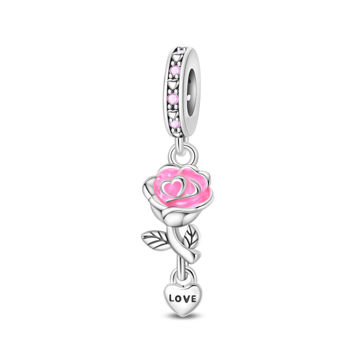 Pac2132-rose luminous pendant