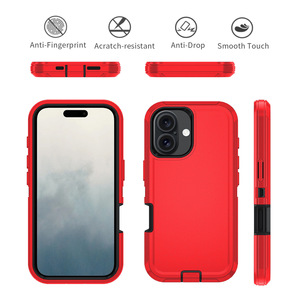 เคสโทรศัพท์มือถือเกราะป้องกันทนทานสำหรับ <span class=keywords><strong>iPhone</strong></span> 17 15 PLUS 16 PRO <span class=keywords><strong>MAX</strong></span> ฝาครอบโทรศัพท์กันกระแทก - Product Image 4