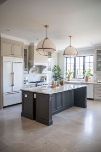 Ensemble d'armoires de <span class=keywords><strong>cuisine</strong></span> complètes personnalisées élégantes de style Hamptons avec design de <span class=keywords><strong>cuisine</strong></span> d'îlot cool - Product Image 6