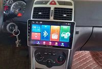 Applicable aux Peugeot 307cc 2006, version WiFi 2+32G, écran de contrôle central Android 8 cœurs, GPS, écran 9 pouces