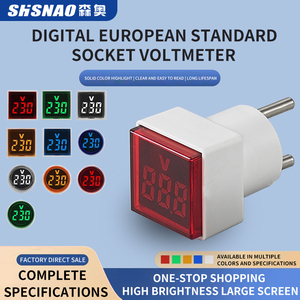 שסנאו שקע רגיל אירופאי סוג שקע-ip53 חומר 250v ac/230v dc באיכות גבוהה מחיר נמוך - Product Image 2