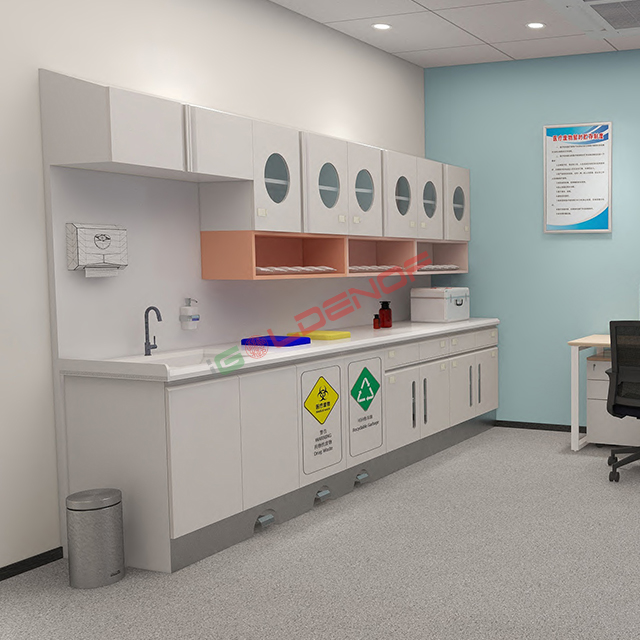 Modern Modular Medical Furniture & Stainless Steel Dental Medicine Cabinets with Drawers Hospital Furniture & Equipment