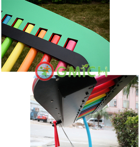 GMICH JMQ-220322 Strumento Musicale Ritmico Arcobaleno Colorato per Bambini, Semplice da Imparare, Divertente per <span class=keywords><strong>Gruppi</strong></span>, Educativo, per Esterni, in Plastica e Metallo di Alta Qualità - Product Image 5