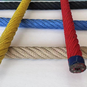 Tùy Chỉnh 16Mm 6 Sợi 6*8 Bện Dây Thép Lõi Kết Hợp Sợi Dây Thừng Cho Sân Chơi - Product Image 1