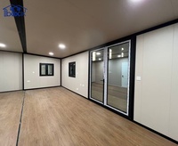 Maisonnette de Luxe Modulaire Extensible de 40 Pieds, Conteneur Préfabriqué Portable, Villa Pliante Préfabriquée 2, 3, 4 ou 5 Chambres