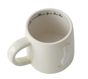 Tazza in gres con disegno di anatra Bramble Farm |   Confezione Regalo |   Tazza Artigianale per Caffè e Tè |   Design Rustico in Stile Fattoria - Product Image 3