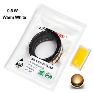 5730 <span class=keywords><strong>5630</strong></span> स्ड एलईडी लाइट उत्सर्जक डायोड चिप गर्म सफेद हरे नीले पीले रंग का नारंगी बैंगनी 0.1w 0.2w 0.5w लैंप बीड - Product Image 6