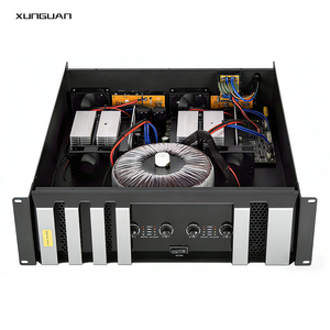 Amplificateur de puissance professionnel série KT Classe-TD 2 ohms 3U 4 canaux 2CH*800W/1000W/1300W/1500W pour enceintes de sonorisation extérieures et subwoofers - Product Image 1